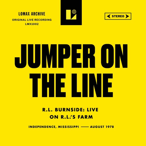 R.L. Burnside - Jumper on the Line (Live on R.L.'s Farm) (RSD BF 2026, 7inch Vinyl) UPC: 602772404408