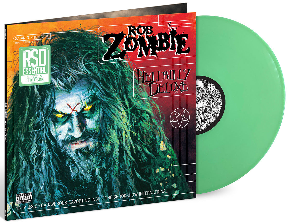 Rob Zombie - Hellbilly Deluxe (RSD Essential, Glow In The Dark LP Vinyl) UPC: 602478503870