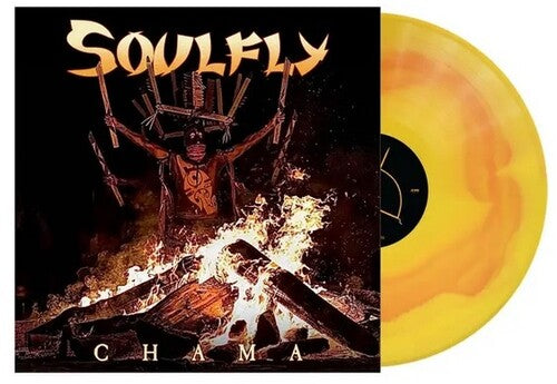 Soulfly - Chama (Yellow Orange Corona LP Vinyl) UPC: 4065629743819