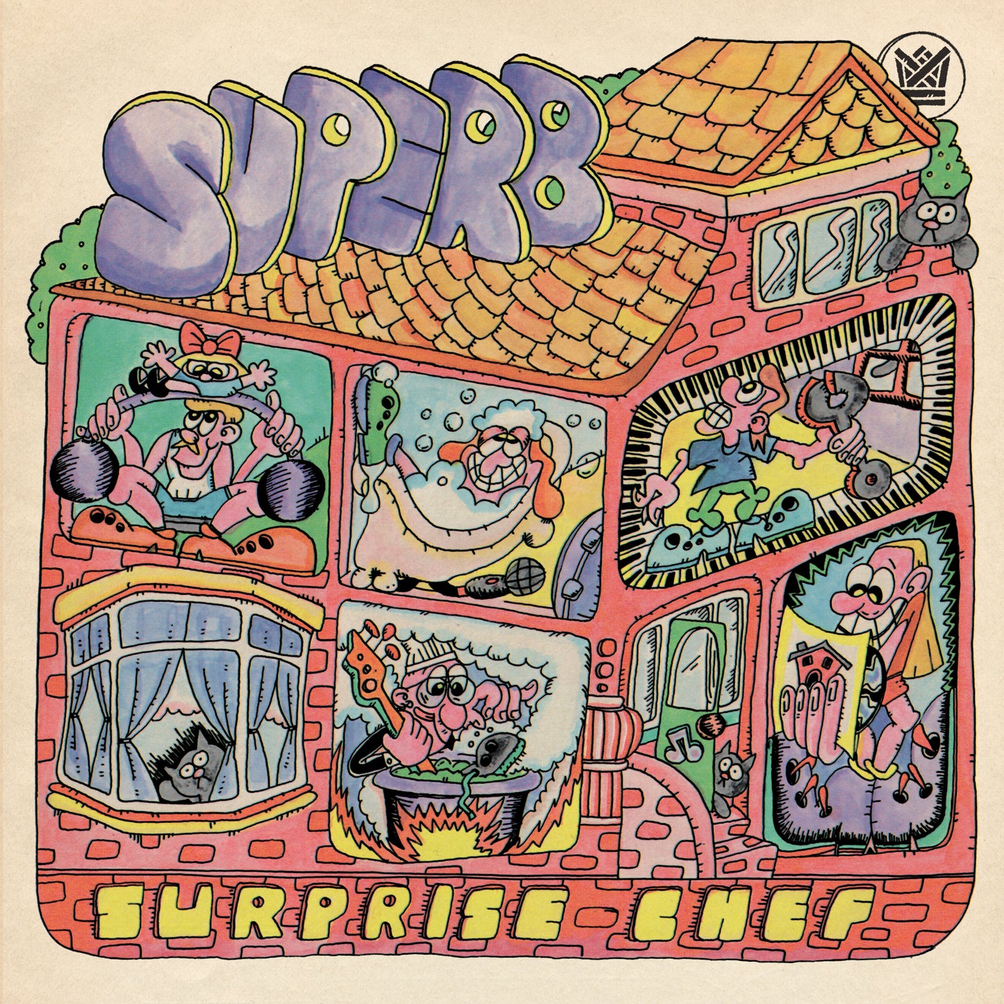 Surprise Chef - Superb (Indie Exclusive, Translucent Tangerine Vinyl LP) UPC 349223018363