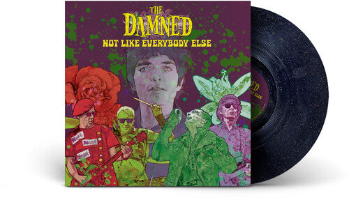 The Damned - Not Like Everybody Else (Indie Exclusive, Rainbow Sparkle LP Vinyl) UPC: 4029759211907