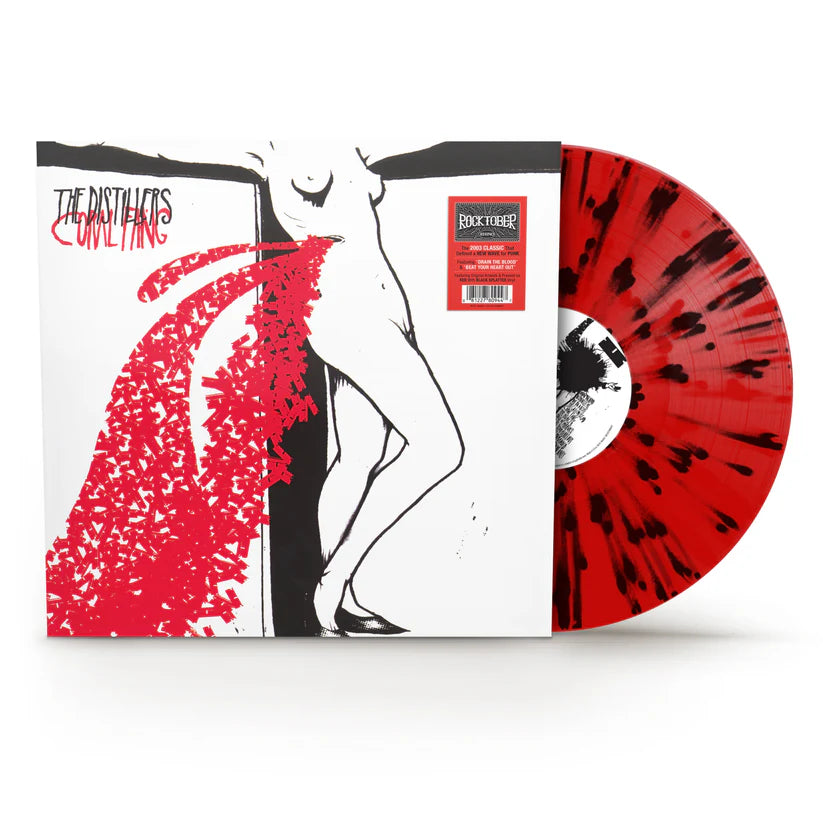 The Distillers - Coral Fang (Rocktober 2025, Red w/ Black Splatter LP Vinyl) UPC: 081227809447