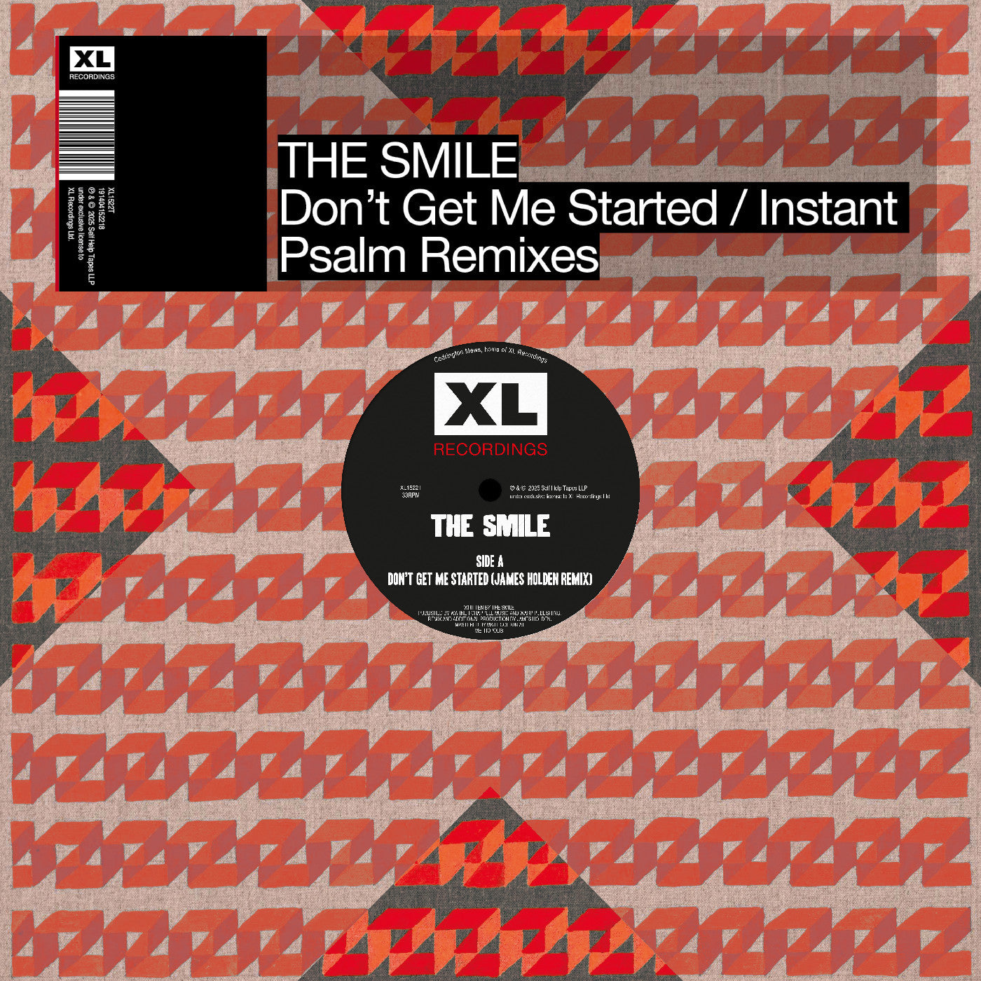 The Smile - Don't Get Me Started / Instant Psalm (Indie Exclusive 12" Single) UPC: 191404152218