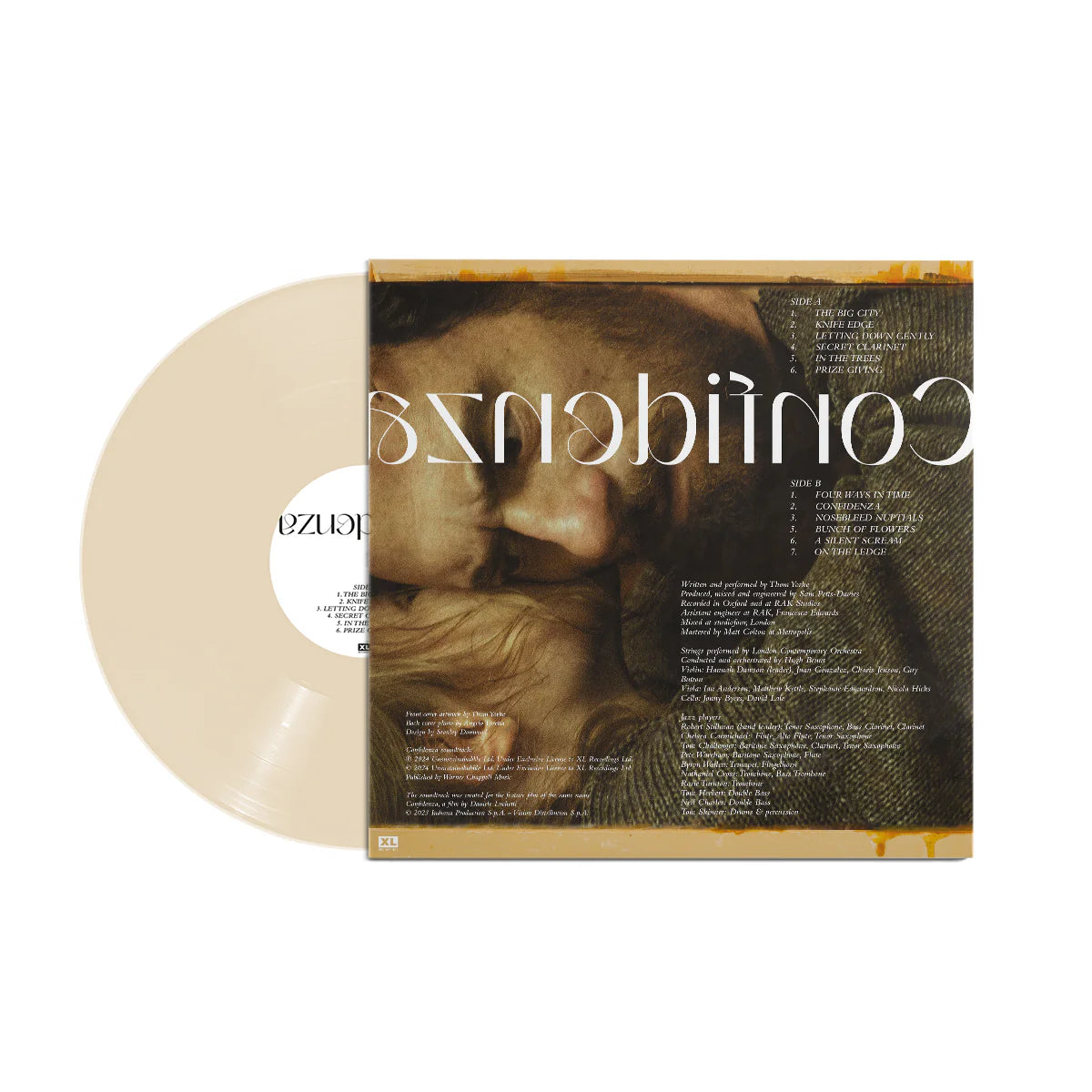 Thom Yorke - Confidenza (Original Soundtrack) (Indie Exclusive, Cream LP Vinyl) UPC: 191404141403