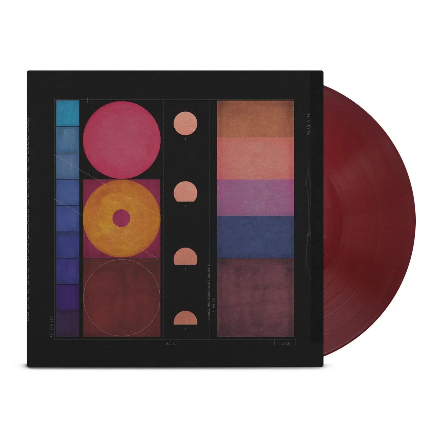 Thrice - Horizons / West (Indie Exclusive, Opaque Maroon LP Vinyl) UPC: 045778812950