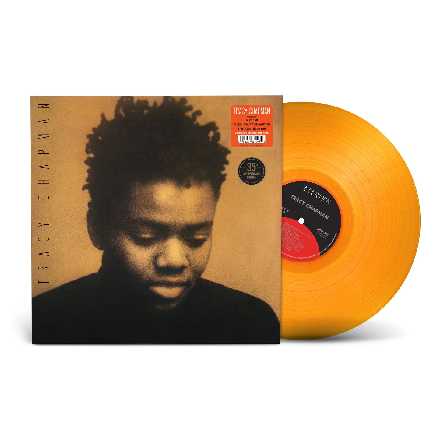 Tracy Chapman - Tracy Chapman (Indie Exclusive, Transparent Orange LP Vinyl) UPC: 081227819934