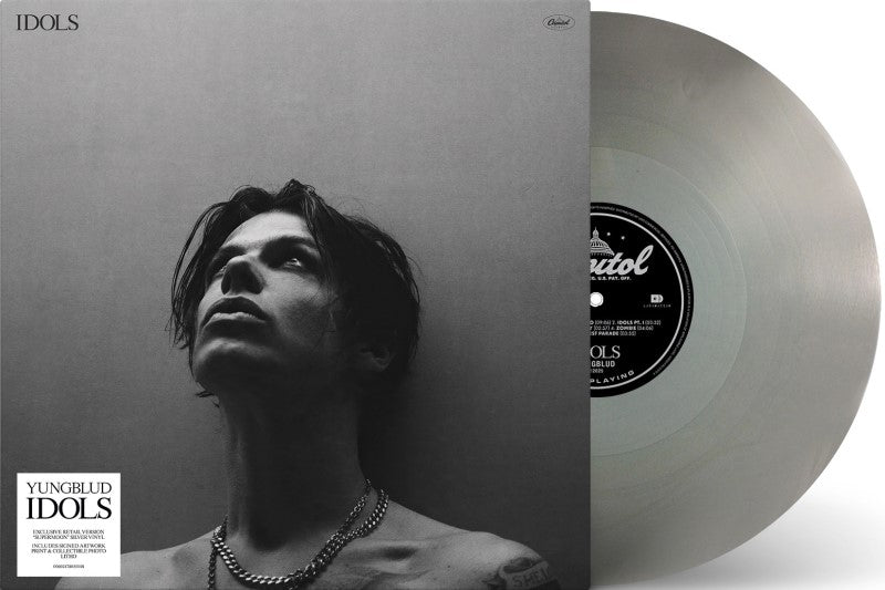 Yungblud - Idols (Indie Exclusive, Supermoon Silver LP Vinyl, Signed Insert) UPC: 602478035548