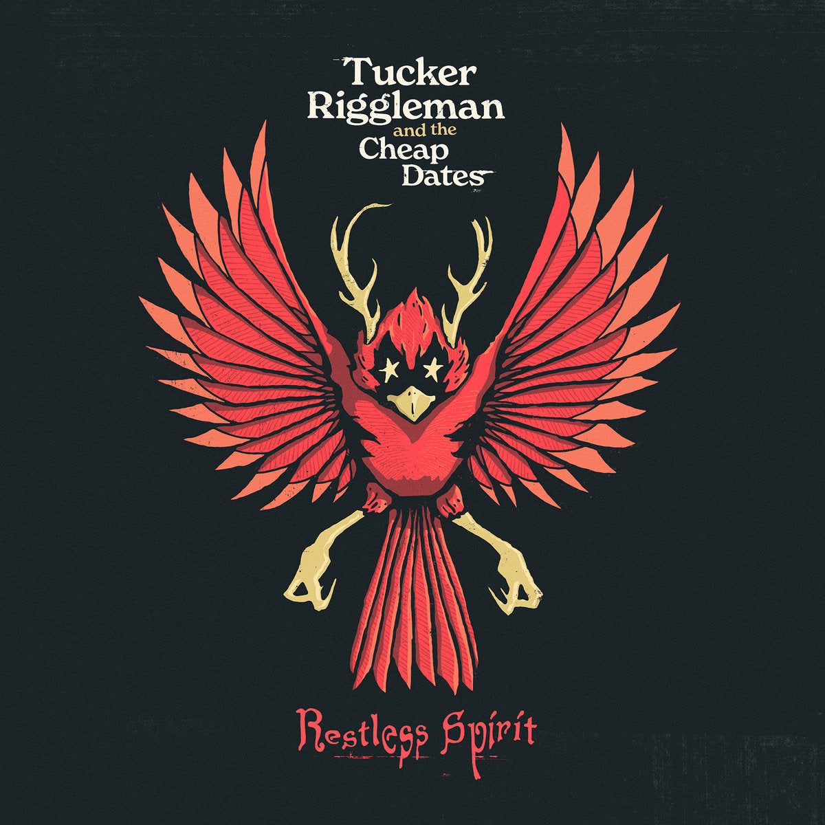 Tucker Riggleman & The Cheap Dates - Restless Spirit (Cardinal Swirl Colored LP Vinyl)