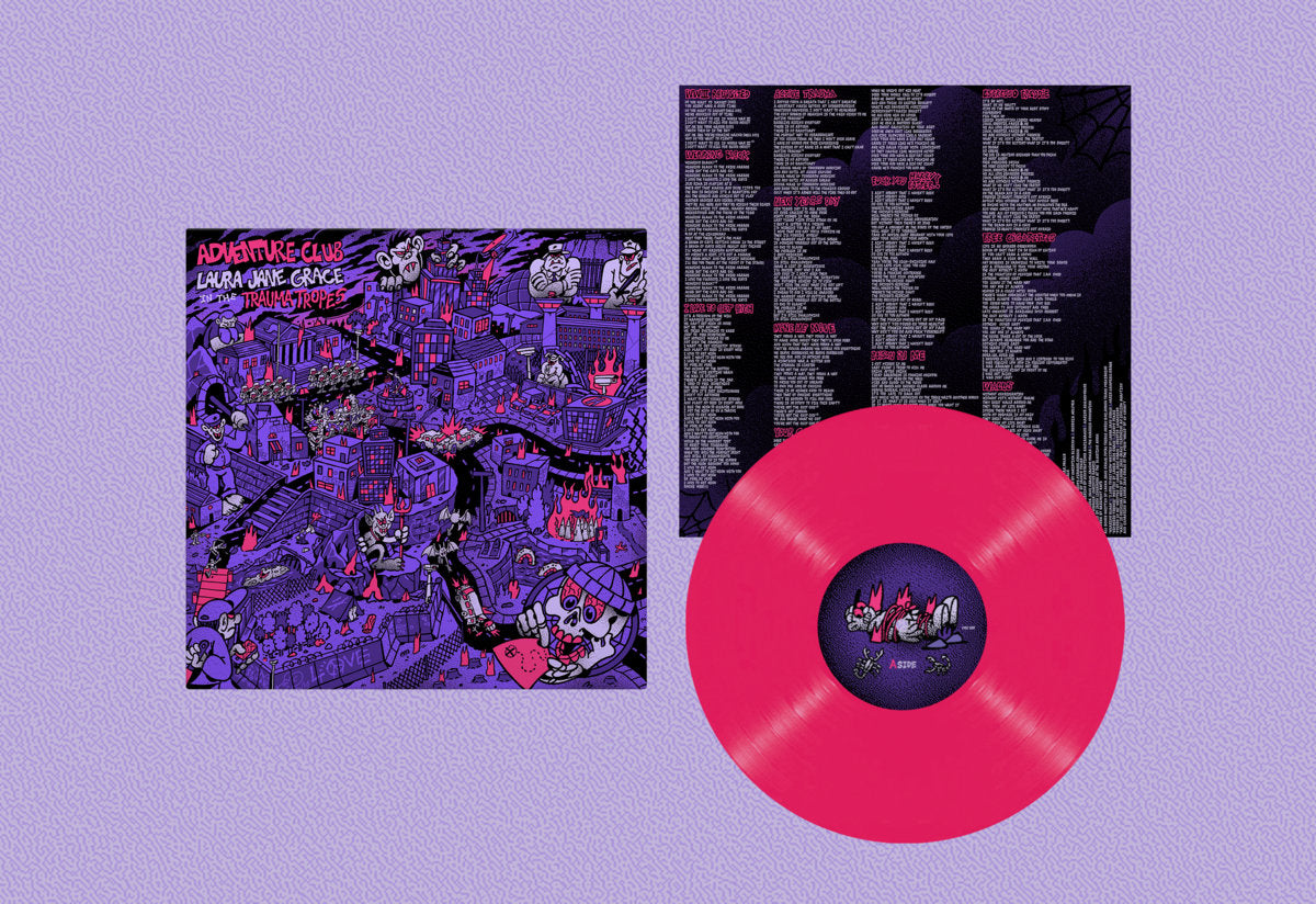 Laura Jane Grace - In the Trauma Tropes Adventure Club (Pink LP Vinyl)