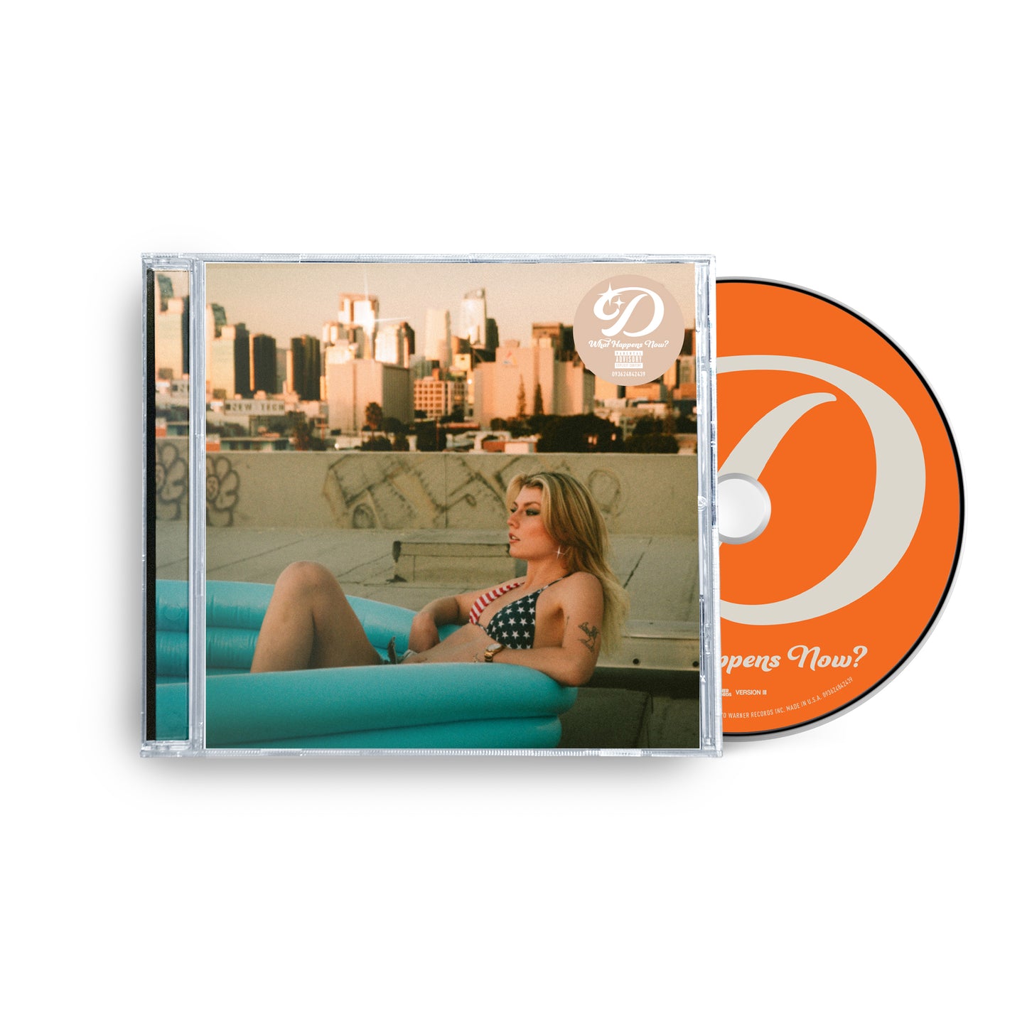 Dasha - What Happens Now? (CD) UPC: 093624842439