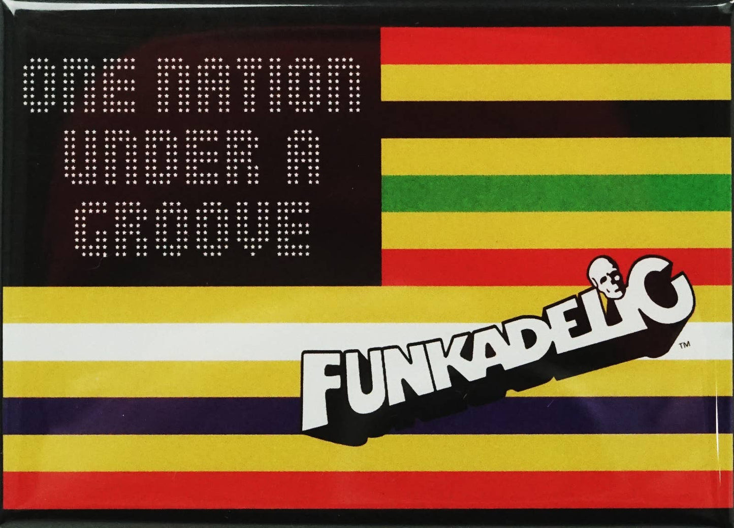 Magnet - Funkadelic - "One Nation Under A Groove" Flag