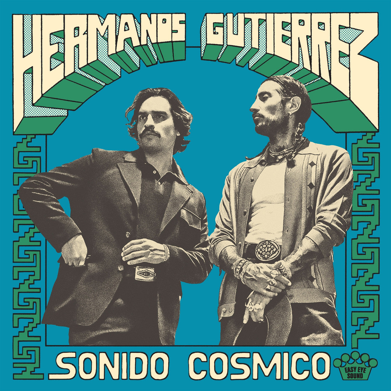 Hermanos Gutierrez - Sonido Cosmico (Indie Exclusive, Blue/Green Splatter LP Vinyl) UPC: 888072599314
