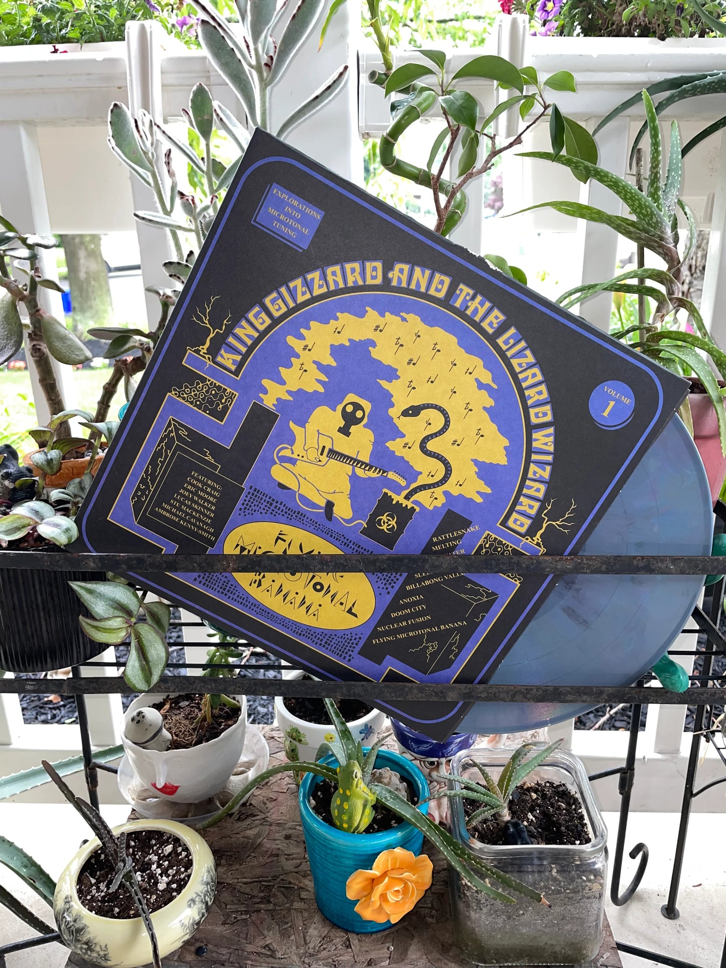 King Gizzard & Lizard Wizard - Flying Microtonal Banana (Lucky Rainbow Eco-Mix LP Vinyl)