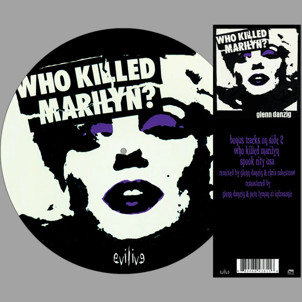 Glenn Danzig - Who Killed Marilyn? (Picture Disc, LP Vinyl) UPC: 889466436116