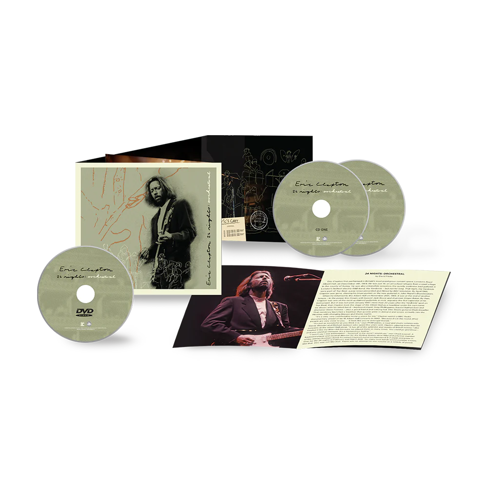 Eric Clapton - 24 Nights: Orchestral (2CD + DVD) – Nail City Record