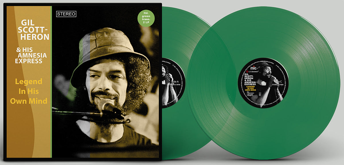 Gil Scott-Heron - Legend In His Own Mind (RSD Essentials Indie Exclusive Translucent Green 2LP)