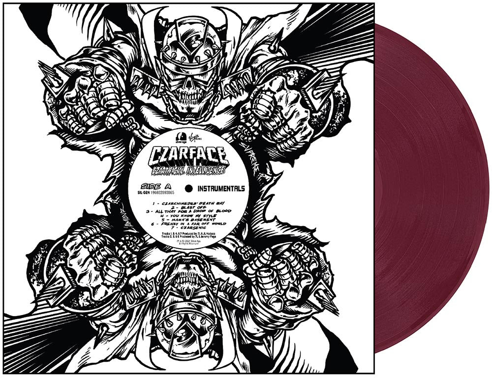 Czarface - Czartificial Intelligence (Instrumentals) (RSD Essential, Czarvard Crimson LP Vinyl) UPC: 196922893865