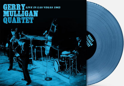Gerry Mulligan Quartet - Live in Las Vegas 1963 (Indie Exclusive, Blue LP Vinyl) UPC: 741869395295