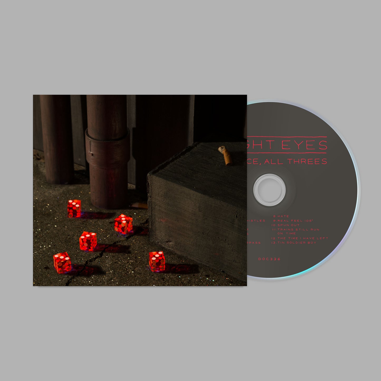 Bright Eyes - Five Dice, All Threes (CD) UPC: 656605163628