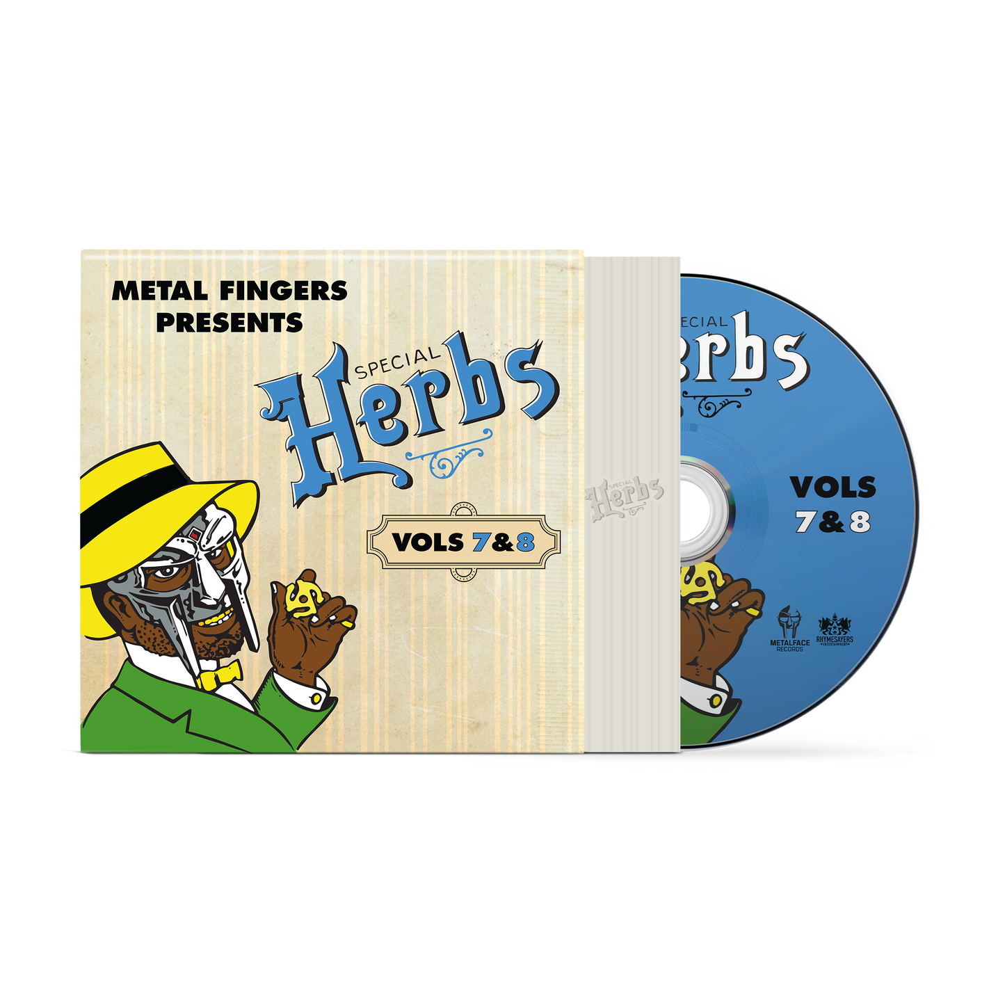 MF DOOM - Metal Fingers Presents: Special Herbs Vol. 7 & 8 (CD)