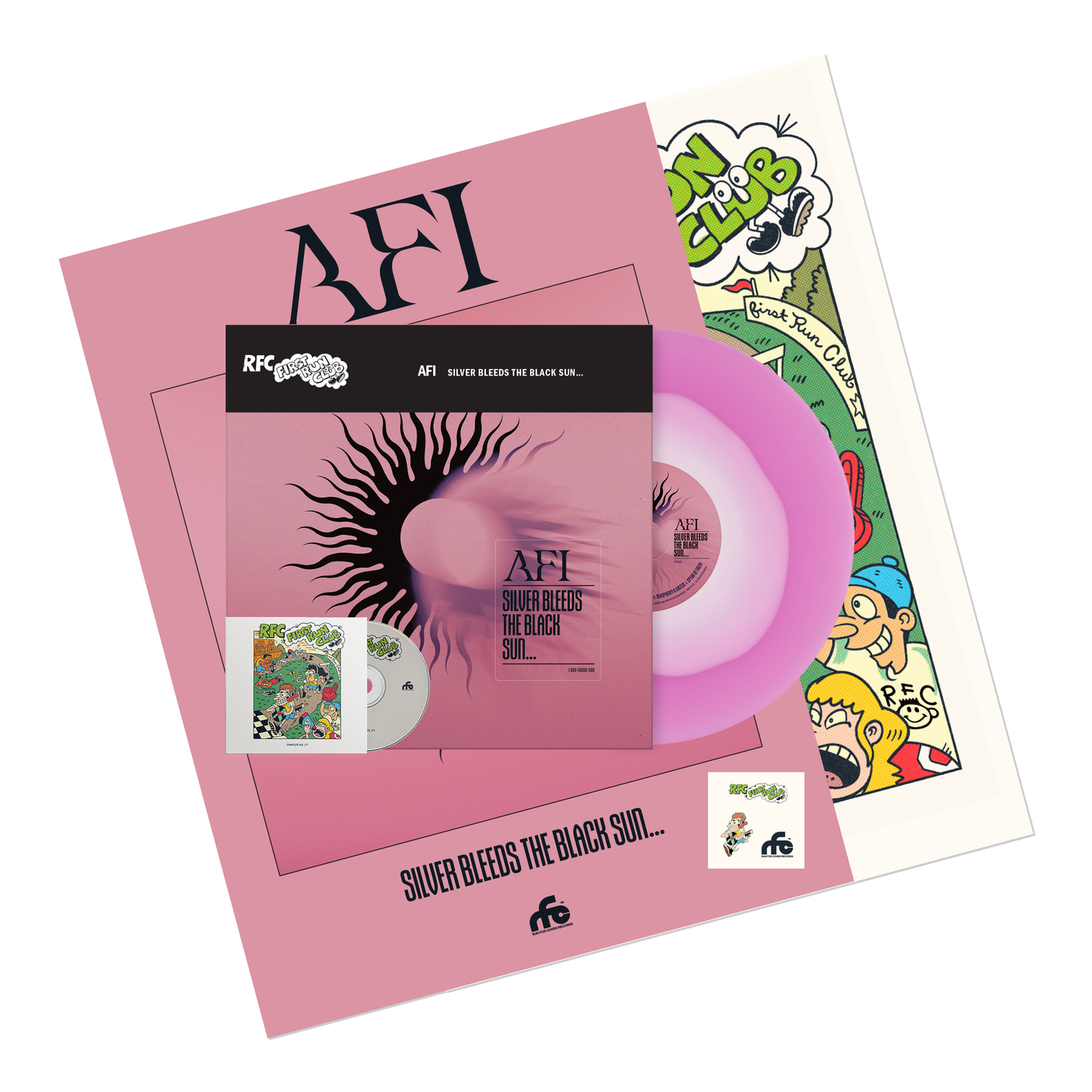 AFI - Silver Bleeds the Black Sun... (White & Violet LP Vinyl) UPC: 199438000505