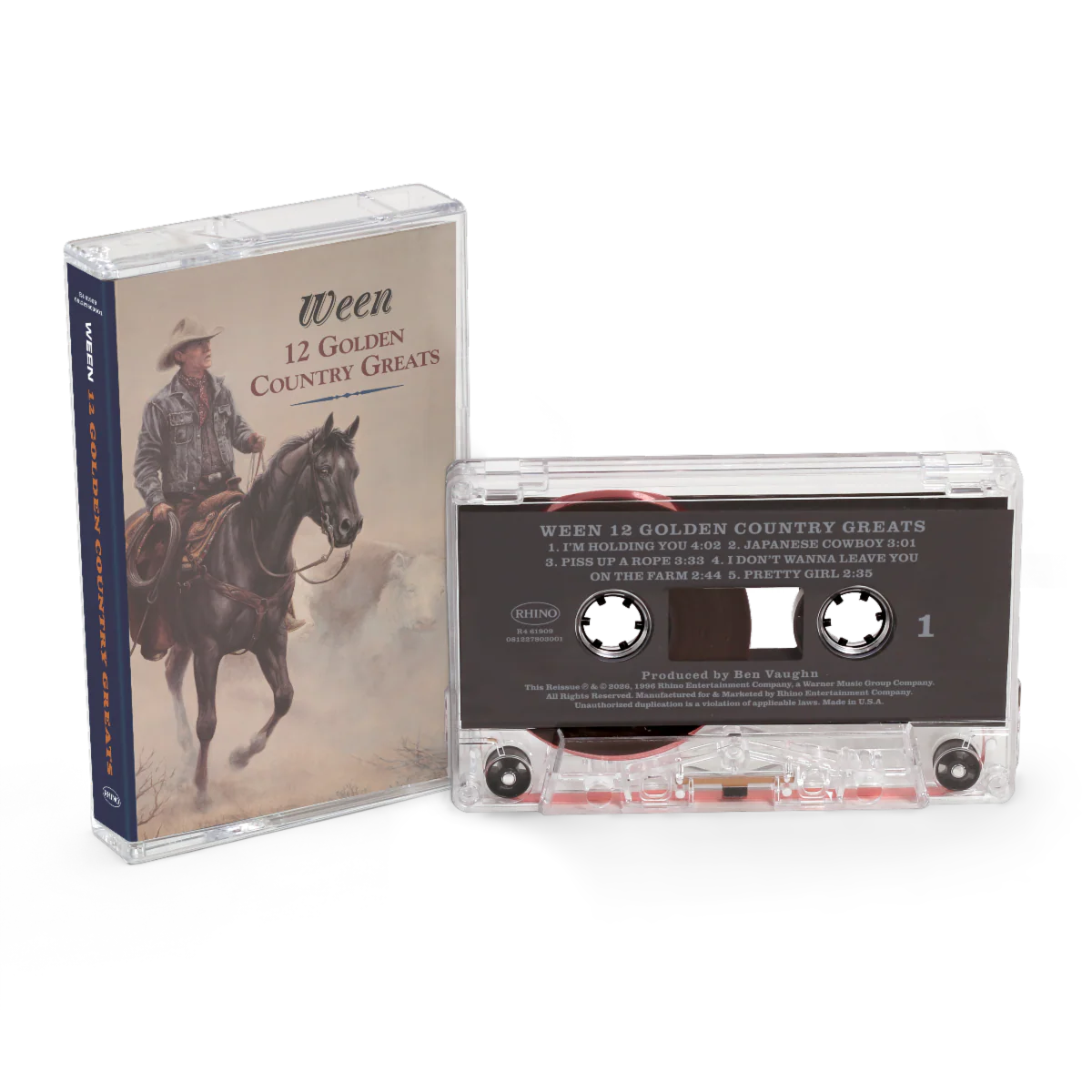 Ween - 12 Golden Country Greats (Remastered) (Cassette)