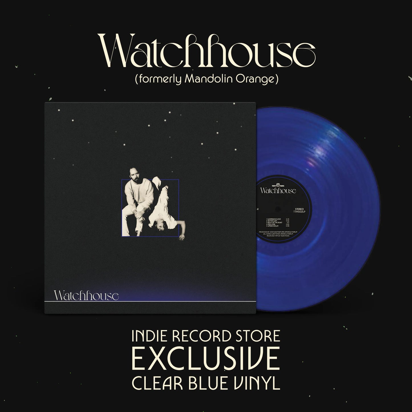 Watchhouse - Watchhouse (Indie Exclusive, Clear Blue LP Vinyl) UPC: 787790342250