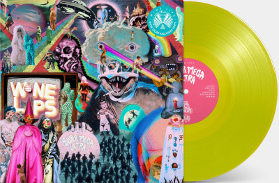 Wine Lips - Super Mega Ultra (Indie Exclusive, Yellow LP Vinyl) UPC:197190814897