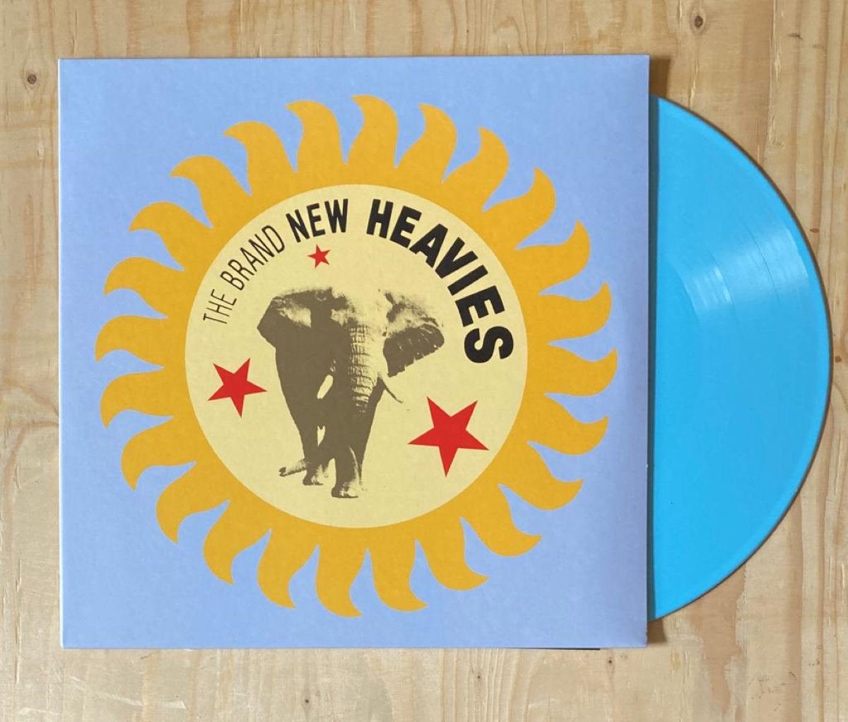 The Brand New Heavies - Brand New Heavies (Blue Vinyl reissue preorder)