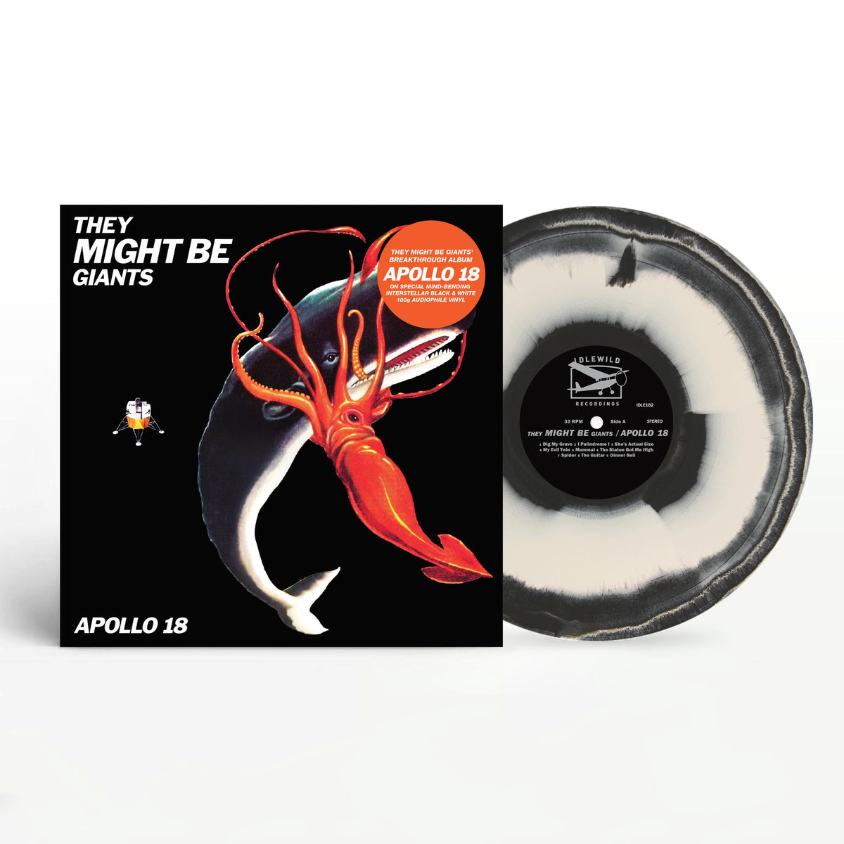 They Might Be Giants - Apollo 18 (Interstellar Black & White Vinyl)