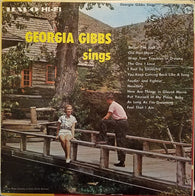 Georgia Gibbs : Sings (LP, Mono)