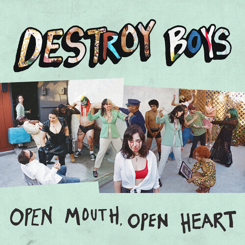 Destroy Boys - Open Mouth, Open Heart (Purple LP Vinyl, Limited Edition)