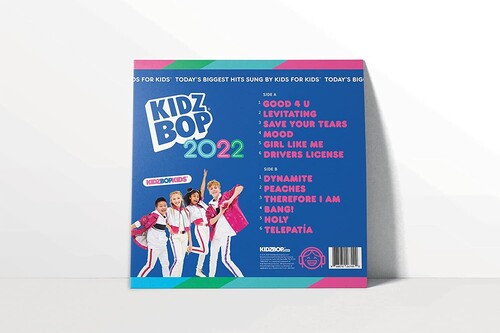 Kidz Bop Kids - Kidz Bop 2022 (Yellow Vinyl) – Nail City Record