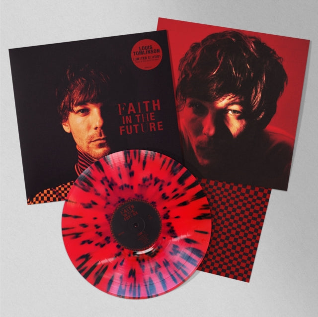 Louis Tomlinson - Faith In The Future (Black And Red Splatter with Sig –  Rustic Records