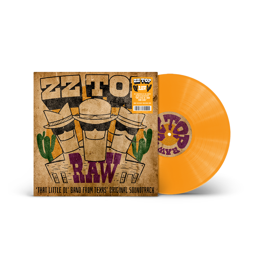 ZZ Top - RAW ('That Little Ol' Band From Texas) (Original Soundtrack) (Indie Exclusive, Limited Tangerine Colored Vinyl)