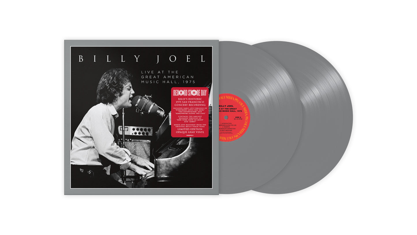Billy Joel - Live At The Great American Music Hall - 1975 (RSD 2023, 2LP Gray Vinyl)