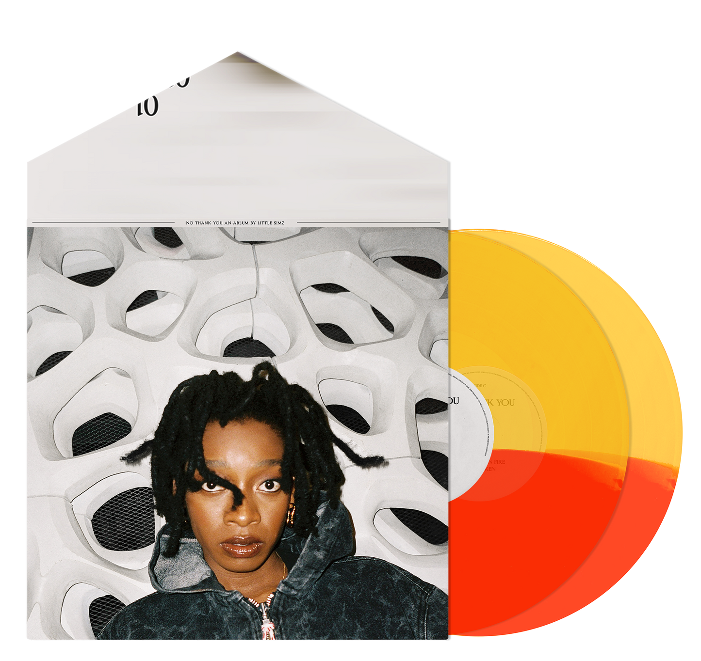 Little Simz - No Thank You (Indie Exclusive, 2LP Red/ Yellow Split Vinyl)