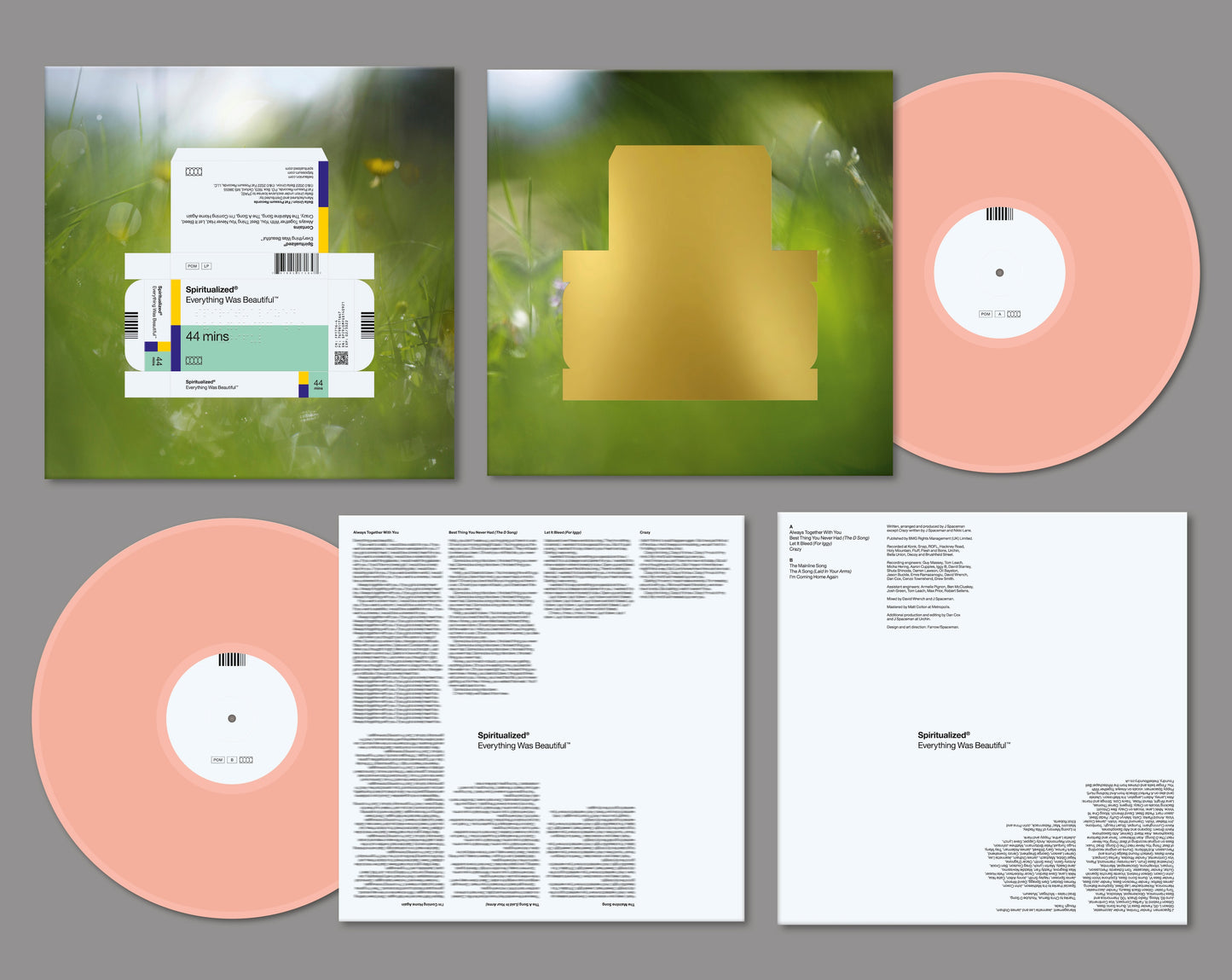 Spiritualized - Everything Was Beautiful (Indie Exclusive, Pink Colored Vinyl)
