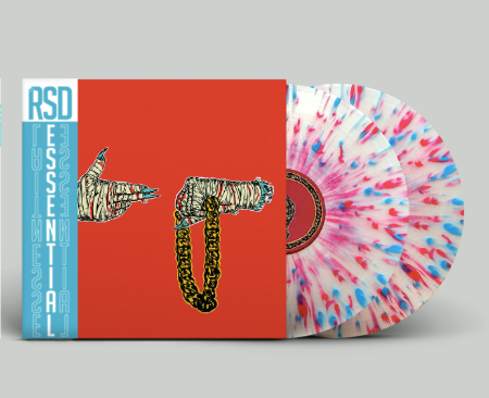 Run The Jewels - Run The Jewels 2 (RSD Essentials Clear with Red & Teal Splatter Vinyl)