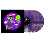 King Gizzard and The Lizard Wizard - Europe '19 (NCR 002, 3LP Purple w/ Pink Swirl Vinyl) UPC: 659696533516