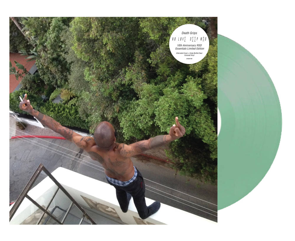 Death Grips - No Love Deep Web (10th Anniversary, RSD Essentials, Alternate Cover, Coke Bottle Clear Colored Vinyl)