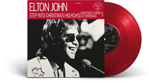 Skære Under ~ snack Elton John - Step Into Christmas (10in, Red Vinyl) – Nail City Record
