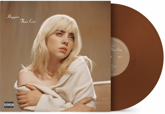 Billie Eilish - Happier Than Ever (Indie Exclusive) (Brown Vinyl)