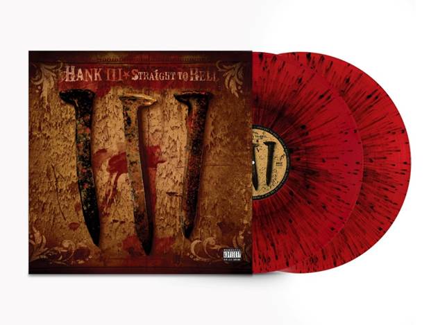 Hank Williams III - Straight To Hell (Red/ Black Splatter 2LP)
