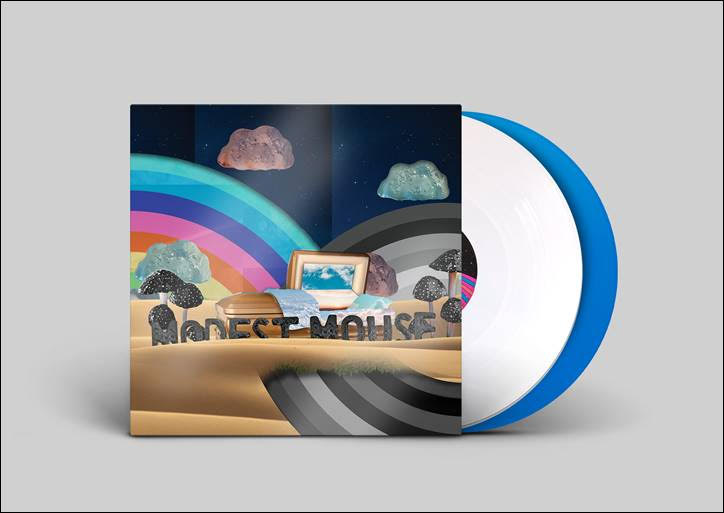 Modest Mouse - The Golden Casket (White and Blue Vinyl)