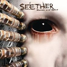 Seether - Karma and Effect (Opaque Burgundy / 4th side etching)