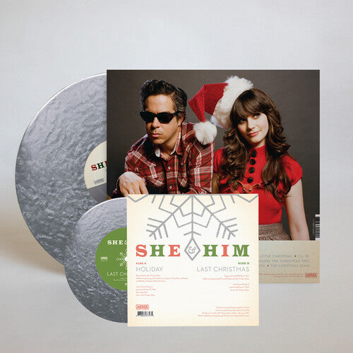 She & Him - A Very She & Him Christmas (10th Anniversary Deluxe, Silver Vinyl, +7in)