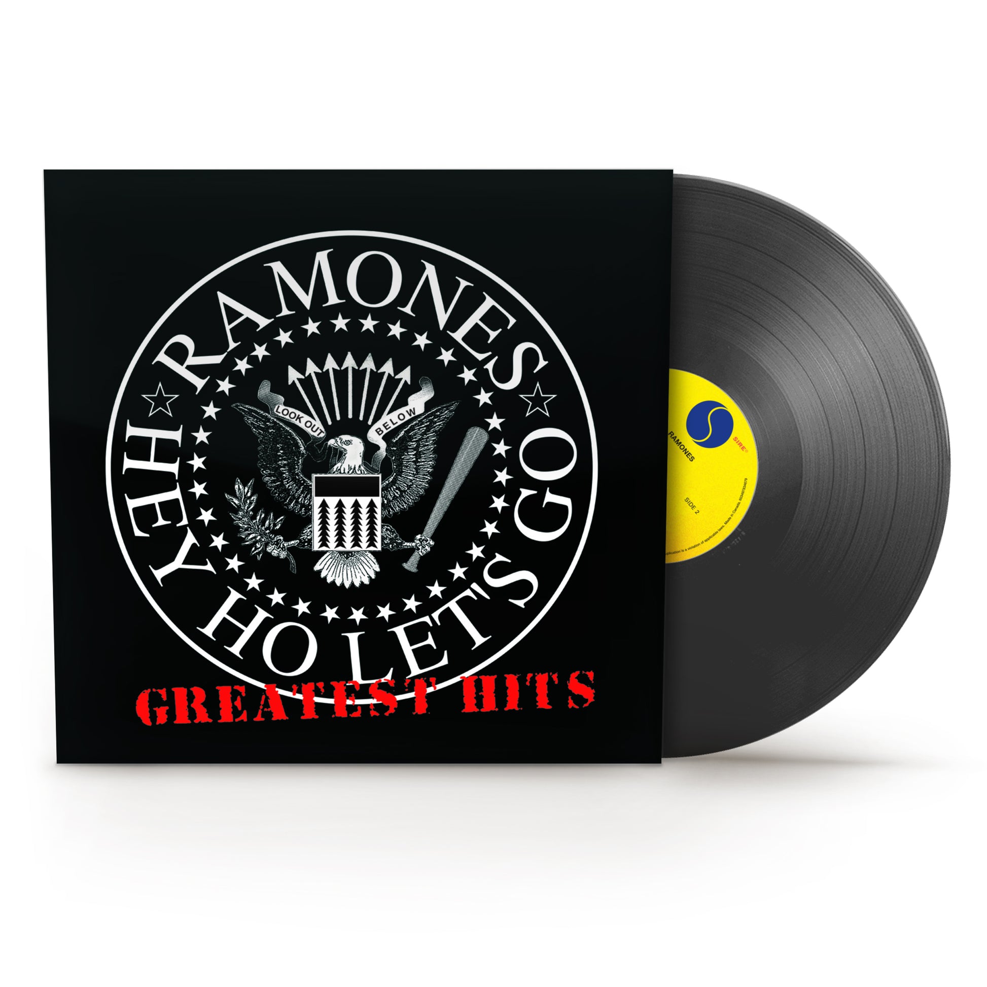 Ramones - Greatest Hits (SYEOR 2026, Black Ice LP Vinyl) UPC: 81227804855