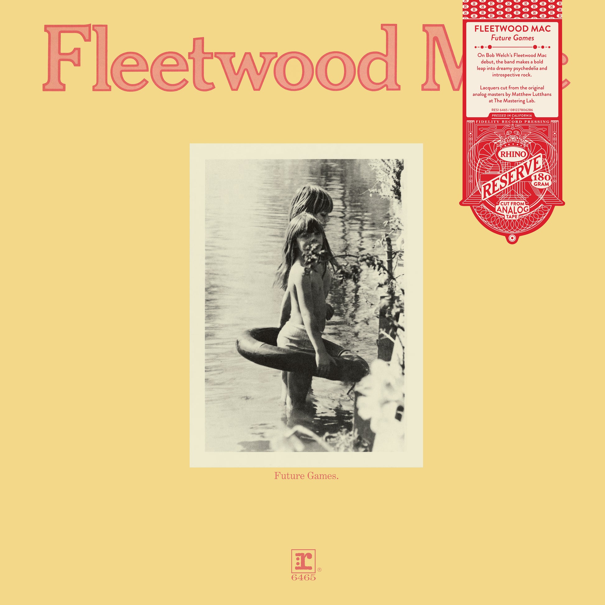 Fleetwood Mac - Future Games (SYEOR 2026, Rhino Reserve, Black LP Vinyl) UPC: 81227806286