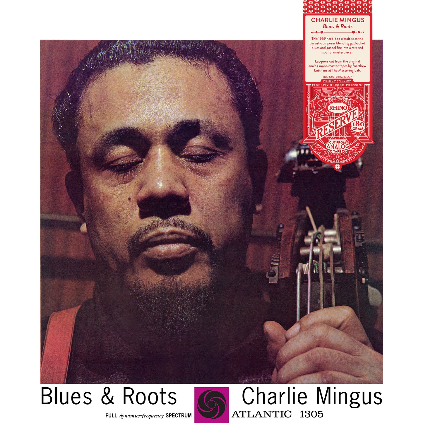 Charles Mingus - Blues &amp; Roots (SYEOR 2026, Rhino Reserve, Black LP Vinyl) UPC: 81227806477